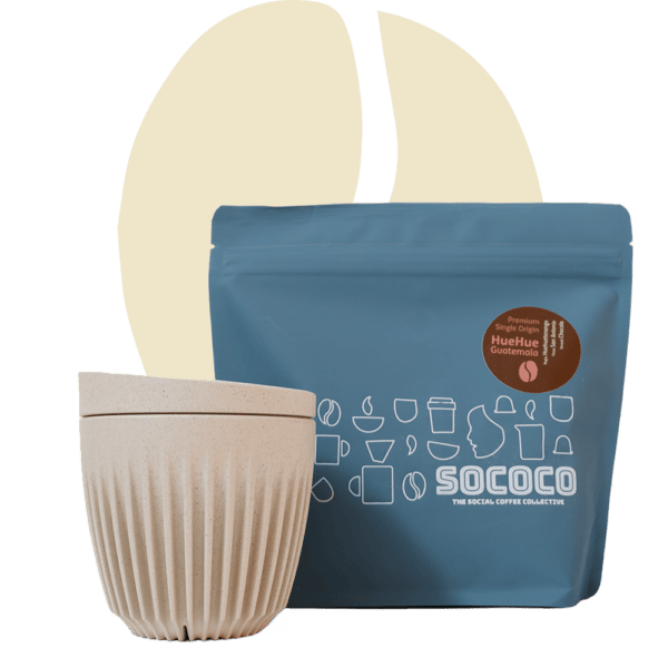 Huskee Cup small en koffie - SOCOCO coffee